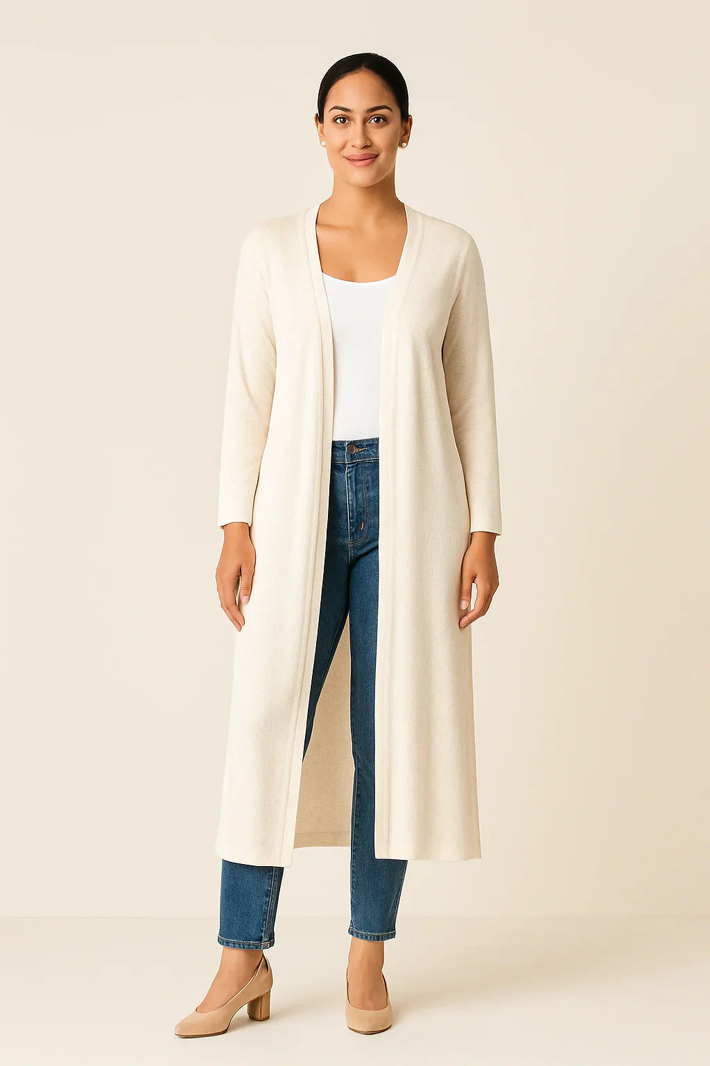 Women’s Longline Knit Cardigan