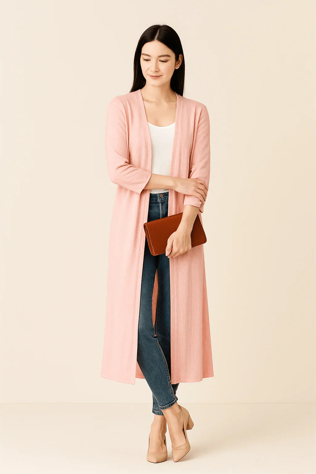 Women’s Longline Knit Cardigan