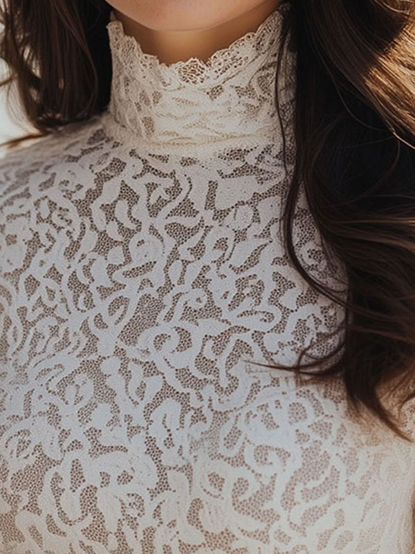 Floral Lace Long Sleeve