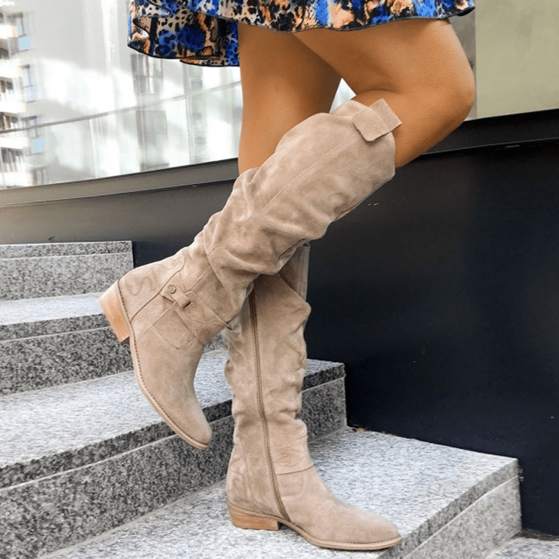 Emma | Chunky Sole Over-the-Knee Boots for Women