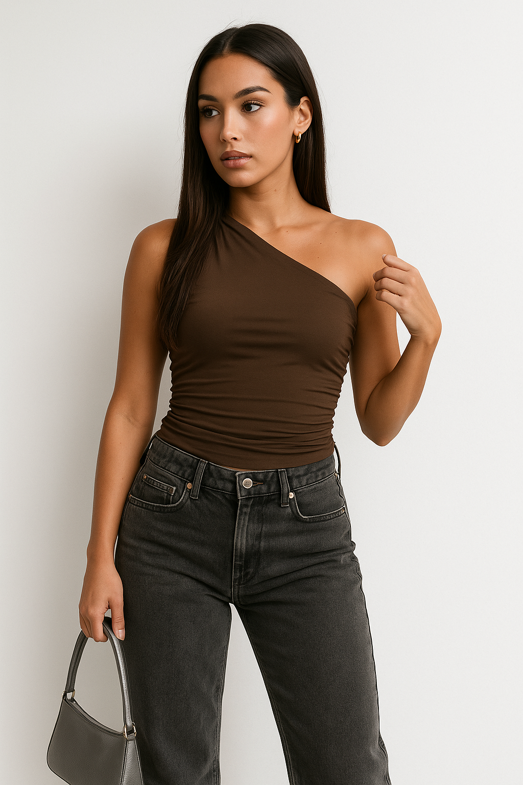 One-Shoulder Asymmetric Top