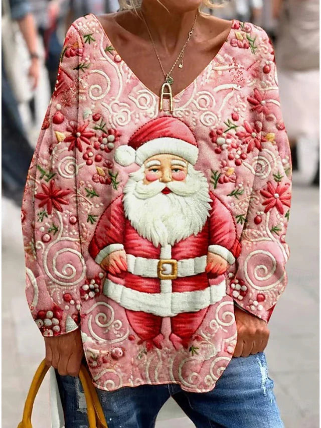 Viviene - Christmas Printed Jumper