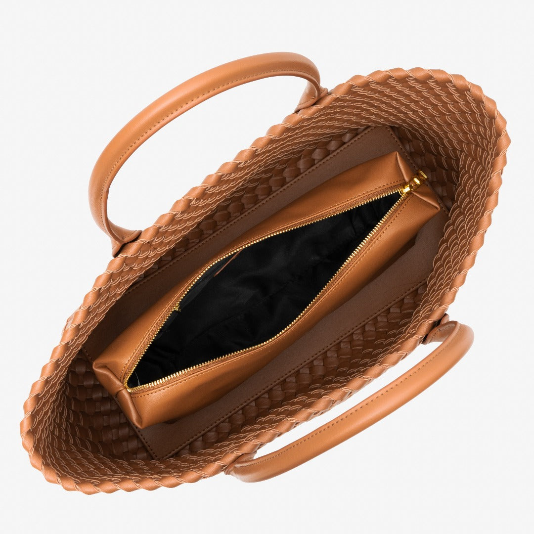 Meloria - Structured Woven Tote Bag