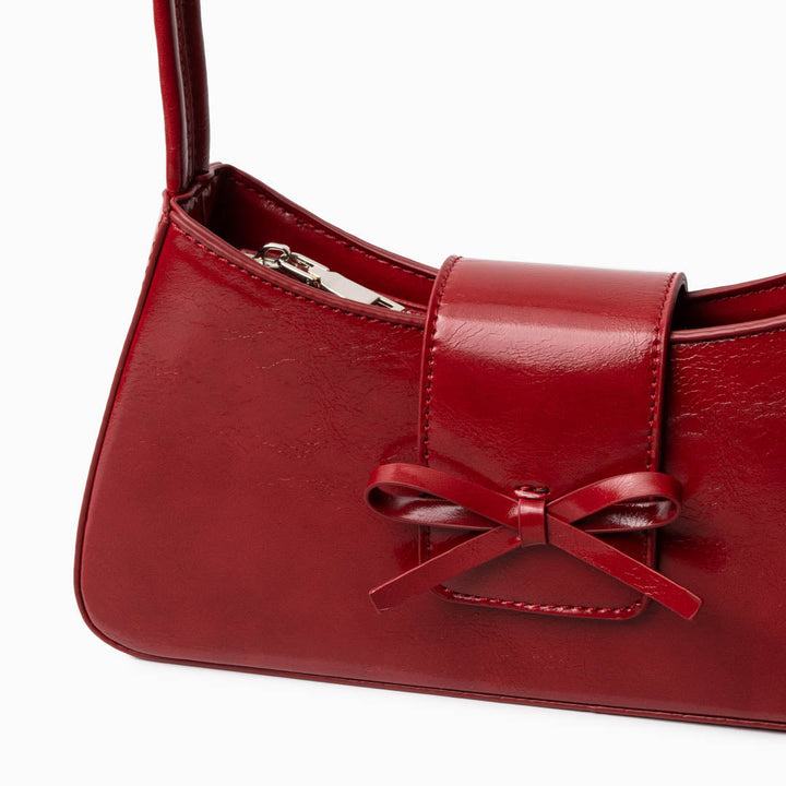Orabella - Bow Detail Shoulder Purse