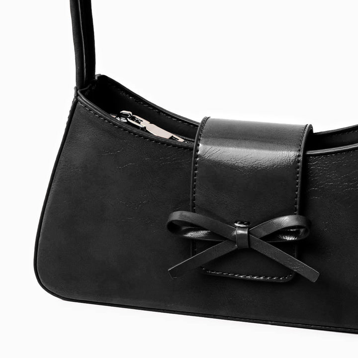 Orabella - Bow Detail Shoulder Purse