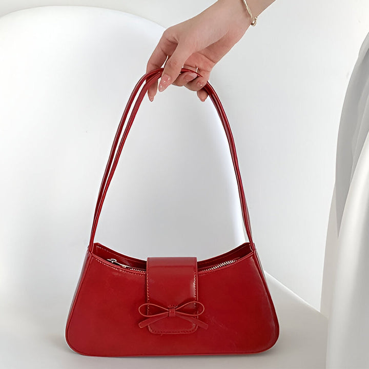 Orabella - Bow Detail Shoulder Purse