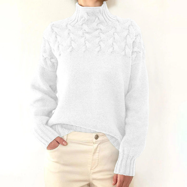 Karen – Warm Knitted Turtleneck