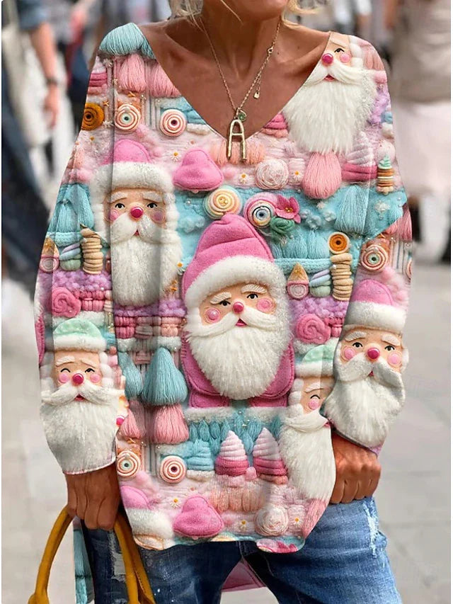 Viviene - Christmas Printed Jumper