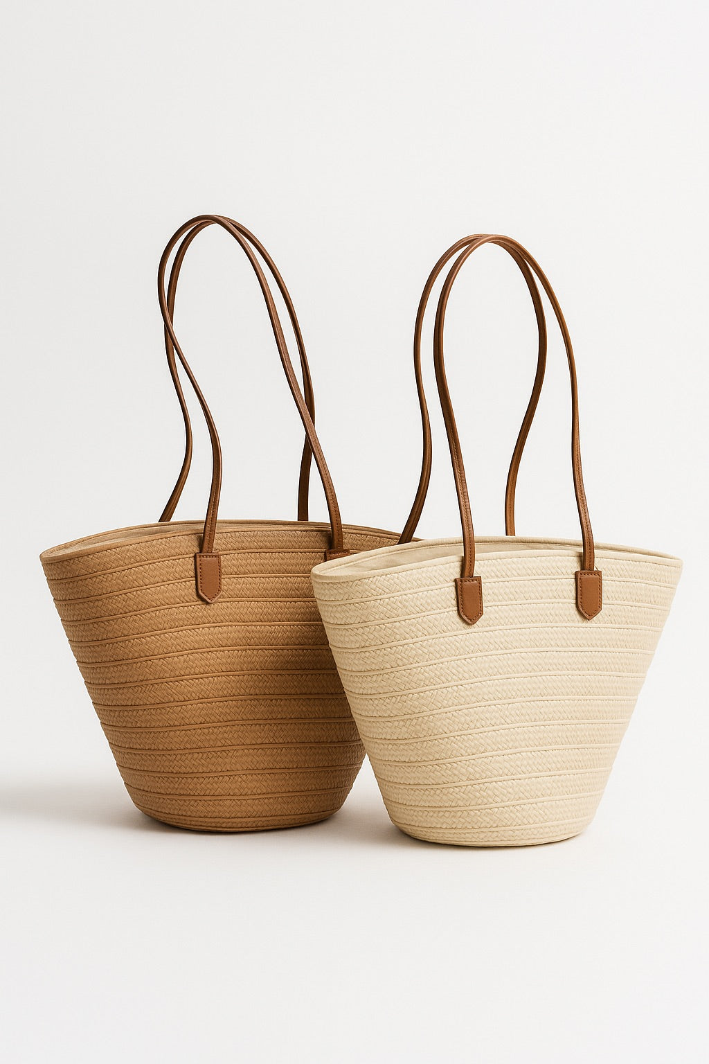 Sunport - Structured Straw Tote