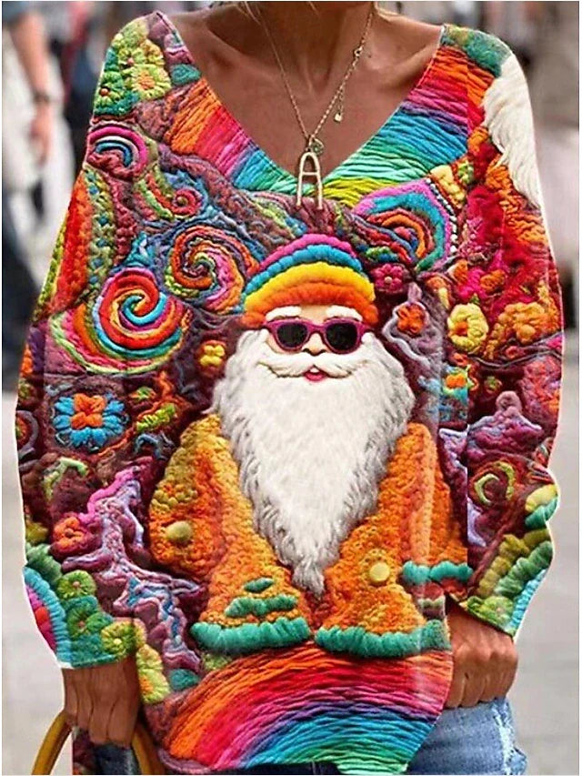 Viviene - Christmas Printed Jumper